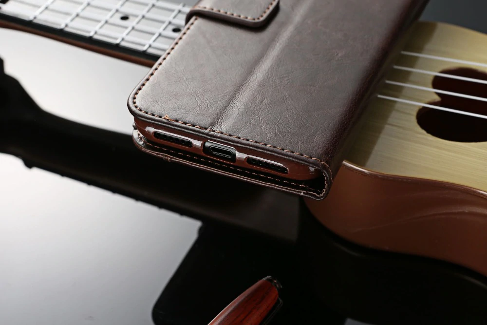 Flip Leather Card Holder Phone Case for iPhone X XR Xs Max 5 5S SE 6 6S 7 8 Plus Wallet Case With Card Slots For iPhone 11 11 Pro Max