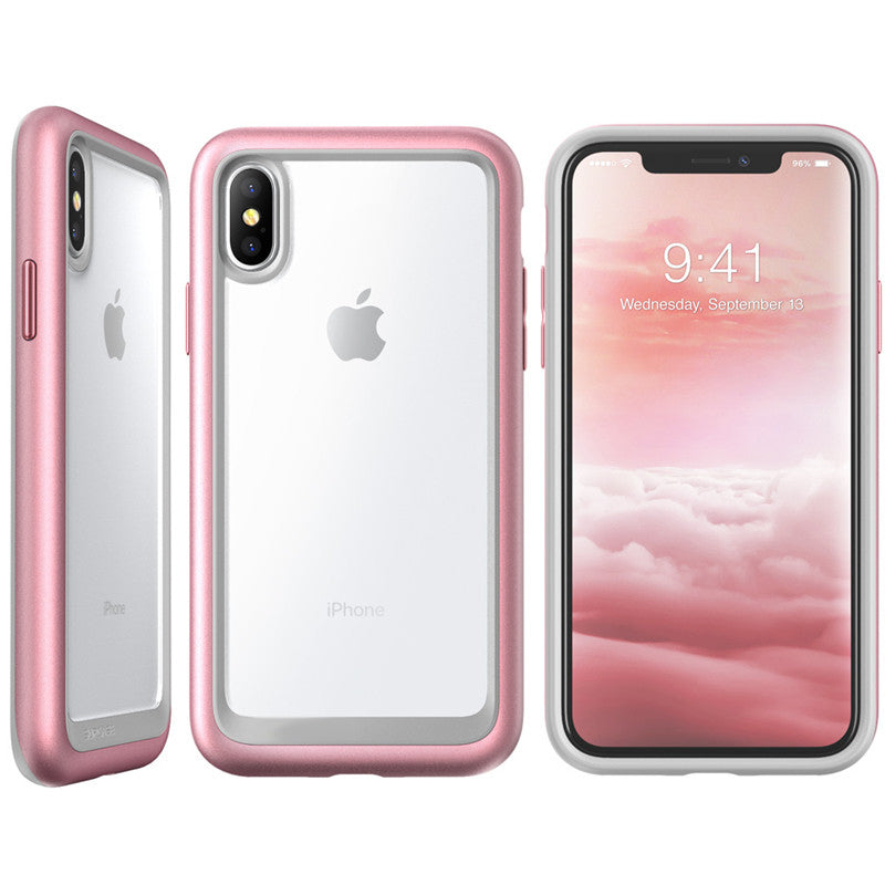 Premium Hybrid Protective Case For iPhone X XS Anti Shock TPU Bumper + PC Scratch Resistant Clear Back Cover Case For iPhone X Xs 5.8 inch