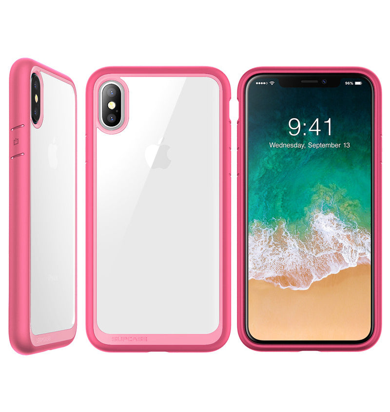 Premium Hybrid Protective Case For iPhone X XS Anti Shock TPU Bumper + PC Scratch Resistant Clear Back Cover Case For iPhone X Xs 5.8 inch