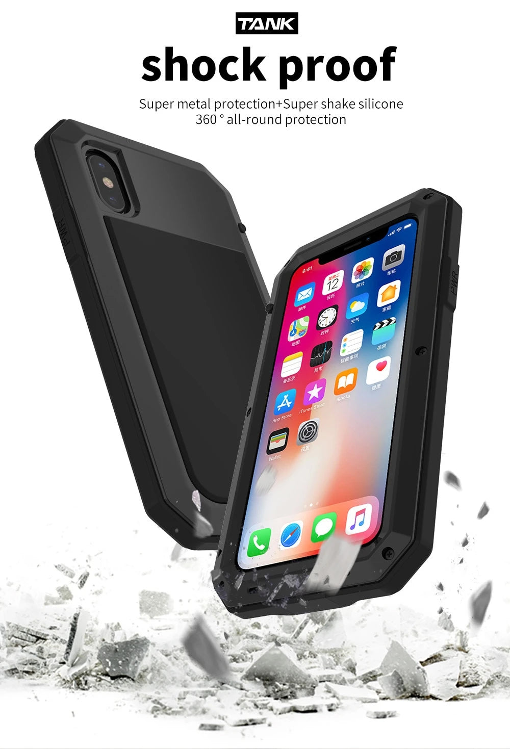 iPhone 12 Mini - Shock and water resistant case