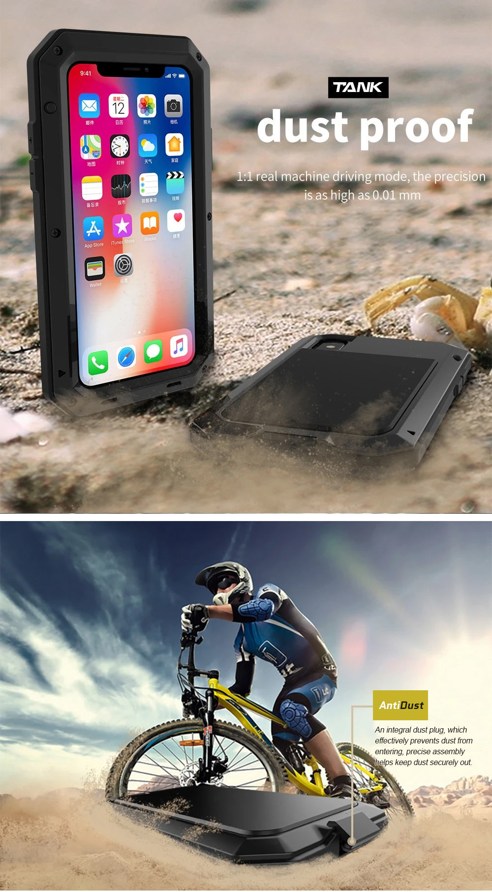 Full Body Rugged Military Protection TANK Case For iPhone Anti-Drop Anti-Shock Heavy Duty Aluminum Sealed Metal Shockproof Case For iPhone 11 12 Mini Pro XS MAX XR 6 7 8 Plus Cover