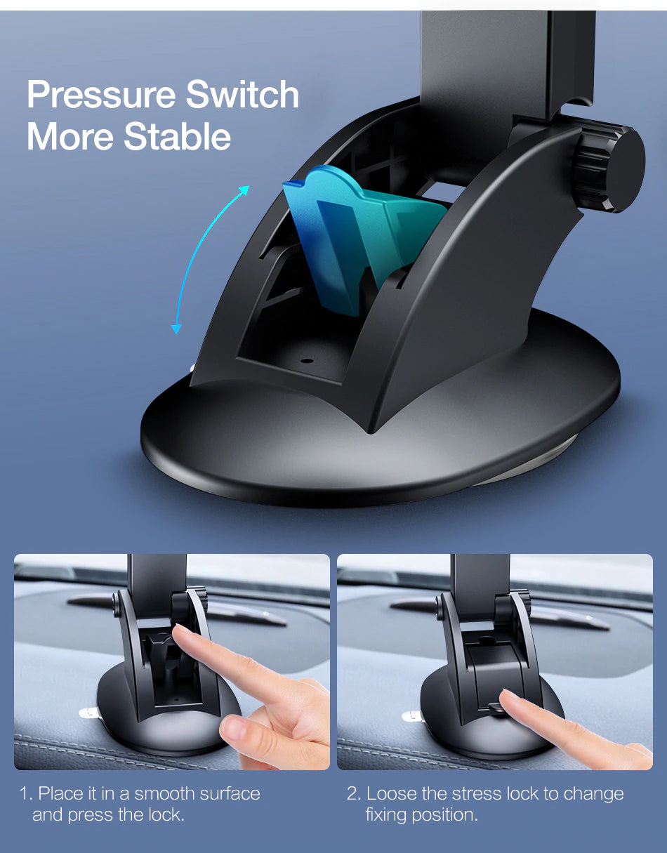 In-Car Phone Holder For iPhone X XS 360 Degree Rotation Universal Car Dashboard Windshield Mount For iPhone Samsung Phones