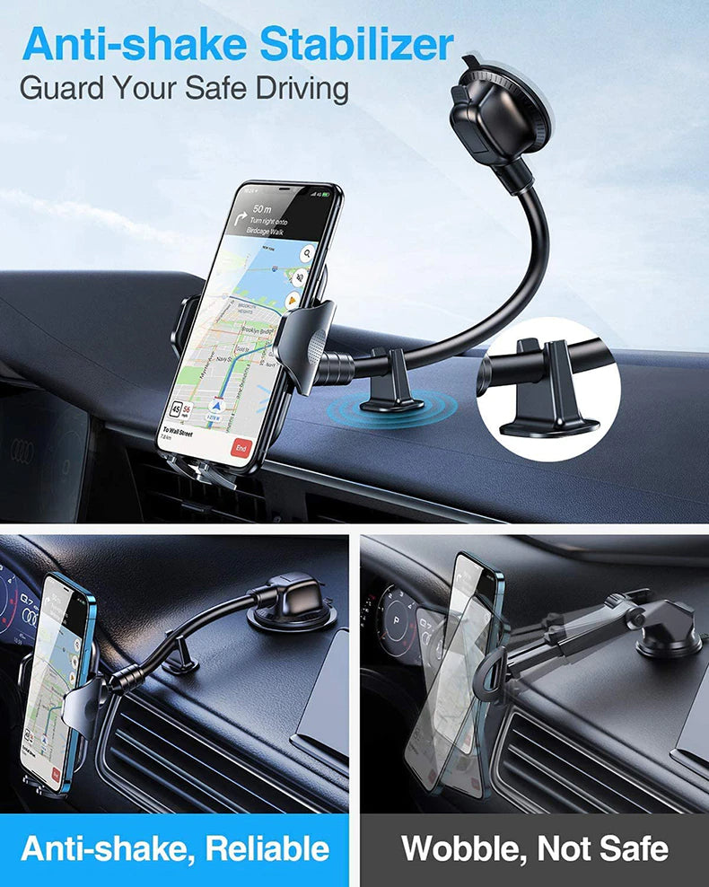 In Car Phone Holder For iPhone Dashboard Fitting Adjustable Gravity Expansion Clamp Mount Stand Universal Car Phone Holder For iPhone