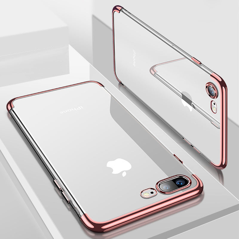 Luxury Soft Silicon Transparent Case for iPhone X 10 XS Max XR Protective Fitted Case For iPhone 7 8 7Plus 8Plus Phone Cover For iPhone 6S 6 s 6Plus 6SPlus