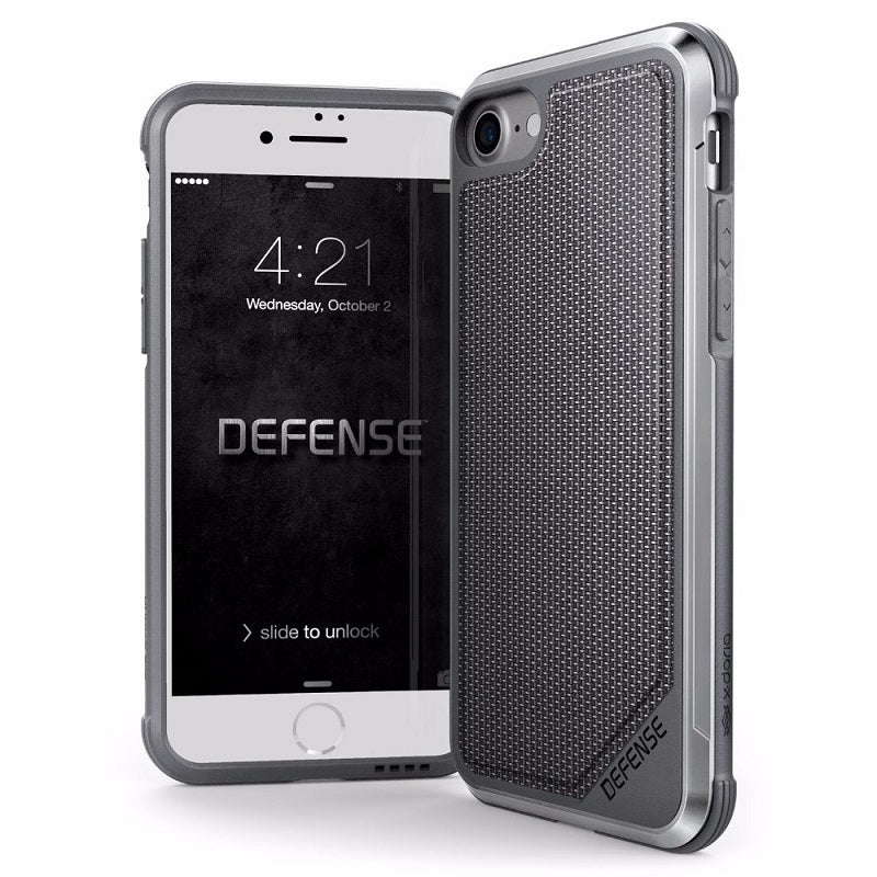 Premium Hybrid Military Grade Drop Protection Phone Case For iPhone 7 8 Plus Aluminum Frame With a Choice of Luxury Finishes For iPhone