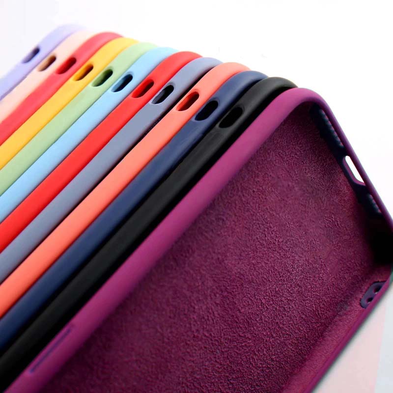 Slim Lightweight Liquid Silicone Protective Case For iPhone 13 Pro Max Mini Shockproof Case For iPhone Cover For iPhone 12 Pro Max Mini Fitted Case