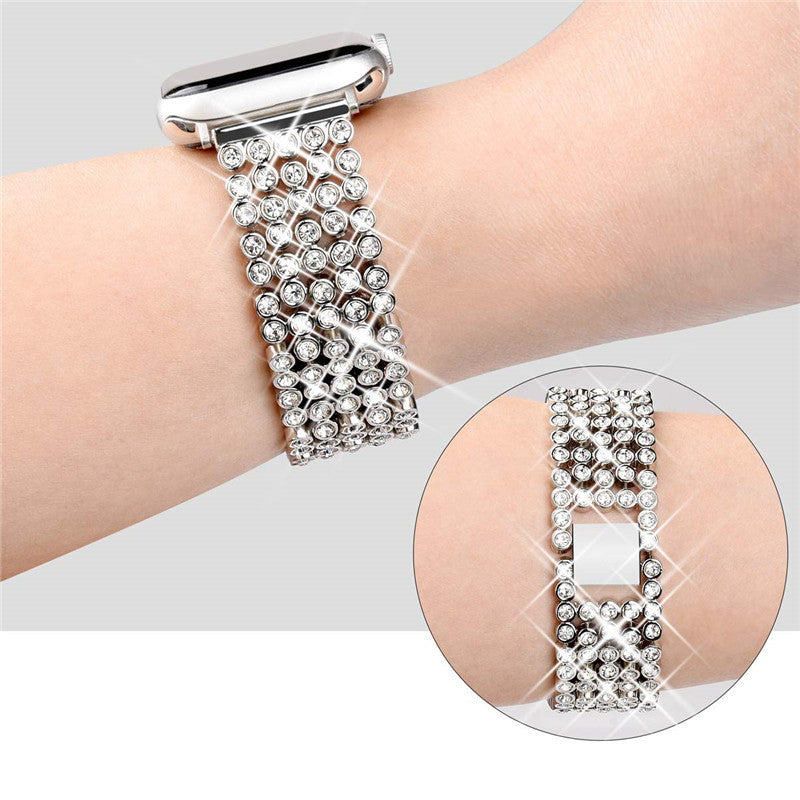 Stainless Steel Hex Watch Band Bracelet for Apple Watch 8 Ultra 49mm 7 6 5 4 3 Wristband