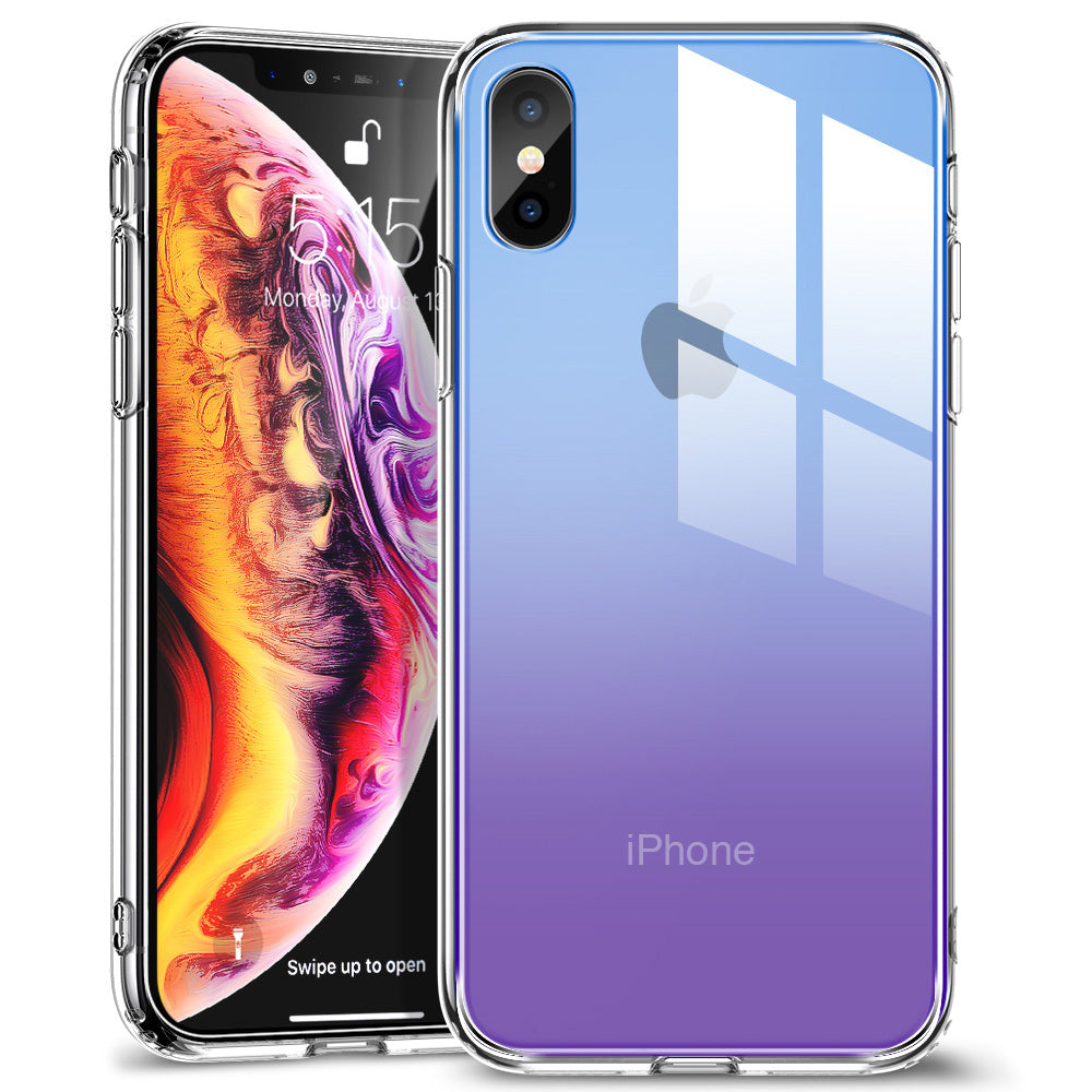 Tempered Glass Case & Frame For iPhone XR XS XS Max Protective Glass Cover + Frame For Apple iPhone XR XS XS Max Glossy Mirrored Case