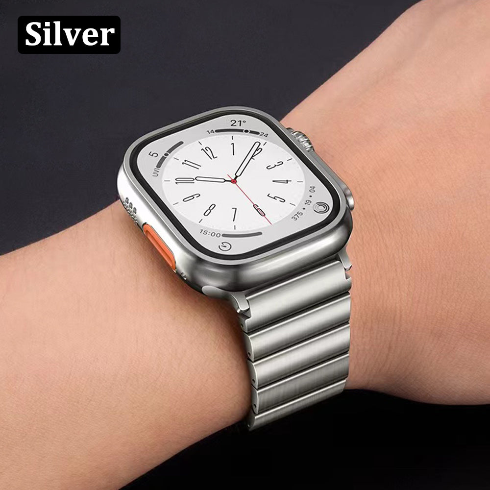 Titanium Alloy Bracelet Strap for Apple Watch 8 7 6 5 4 3 SE 38 40 42 44 49mm Metal Bracelet