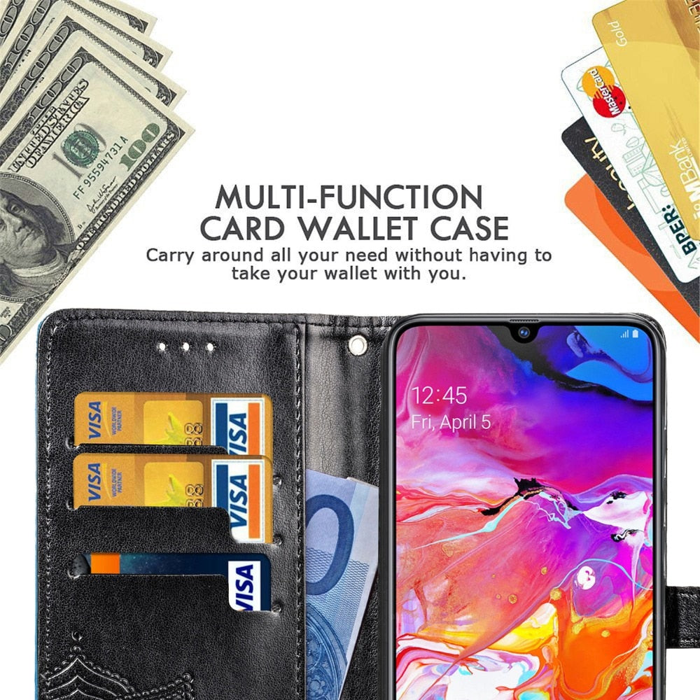 Vintage Leather Cardholder Flip Case For Apple iPhone XS Max XR X 6 6s 7 8 Plus 5S SE 5 With Bank Card Slots Flip Wallet Case For iPhone X S Max