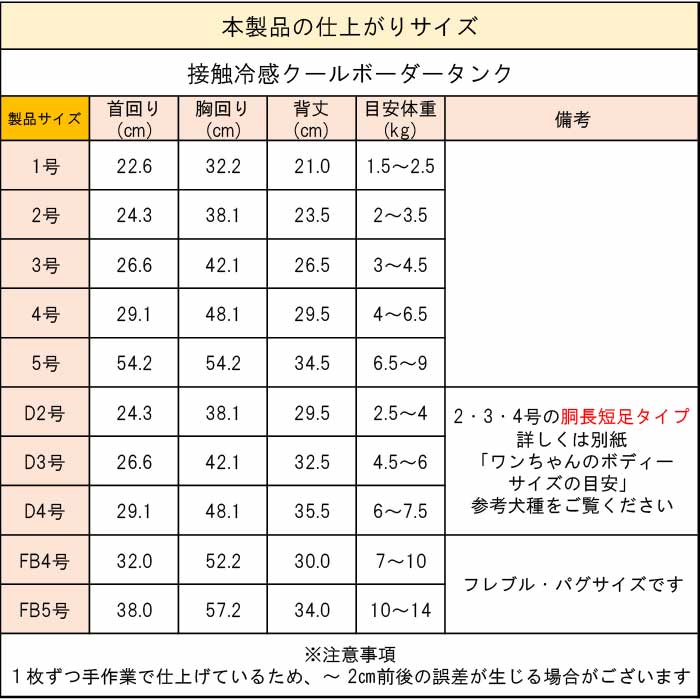 2301製品サイズ