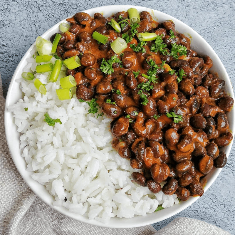 Black Bean Curry & Rice - Vegan Bowls