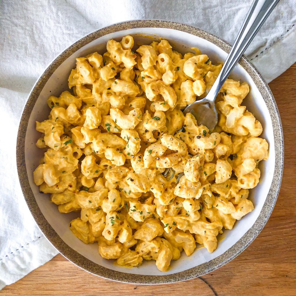 Vegan Butternut Squash Mac and Cheese