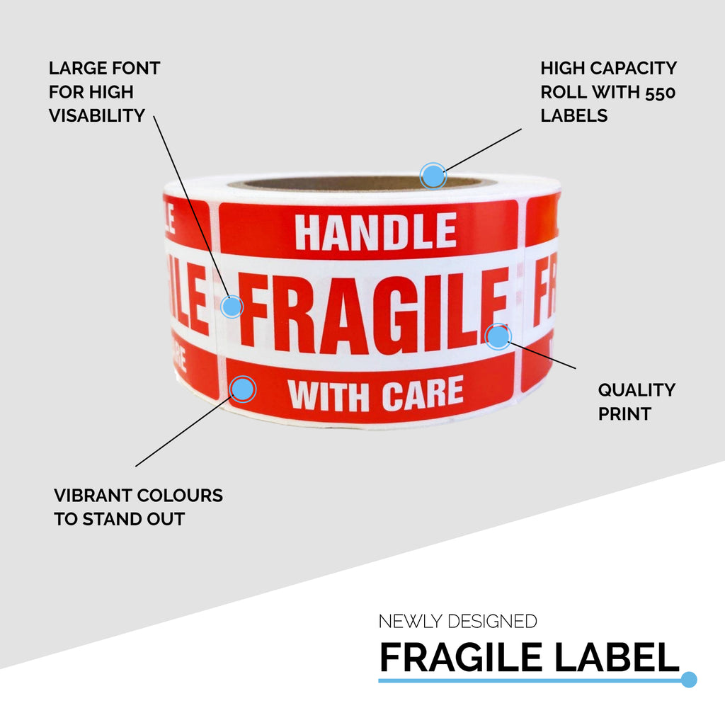 Fragile Sticker Labels