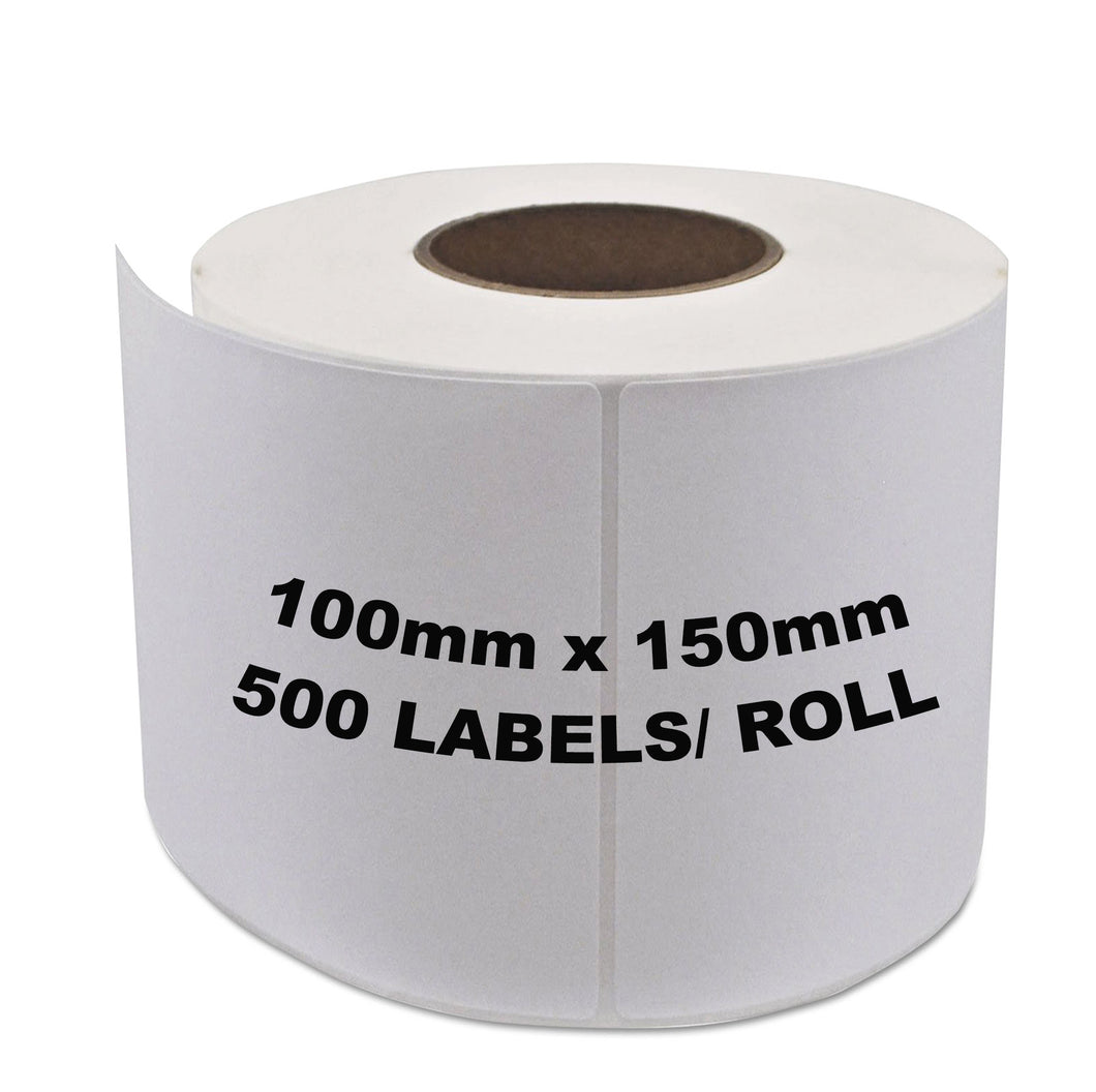 Zebra And All Direct Thermal Printer Compatible Labels 100mm X 150mm 500 Awesome Pack 5557