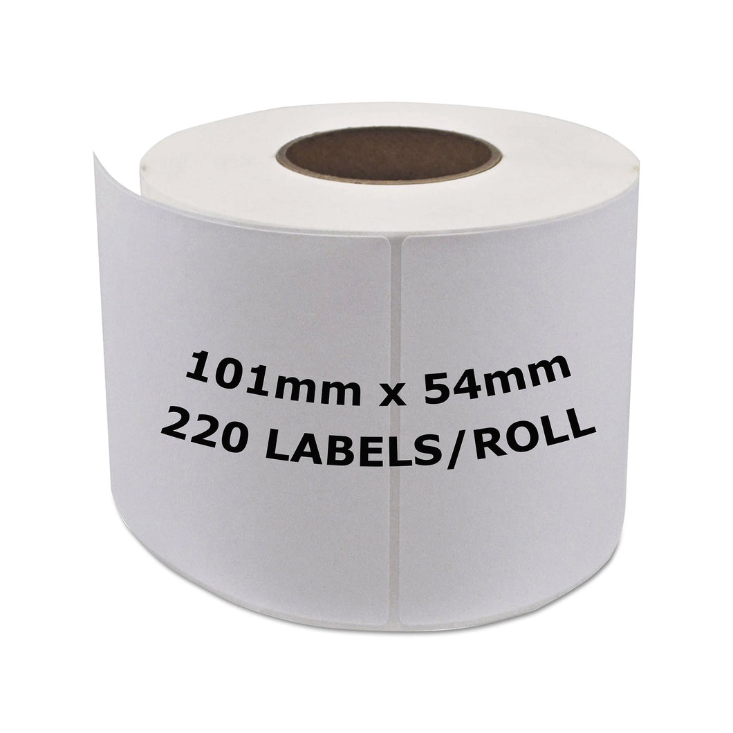 DYMO Compatible Labels 54mm x 101mm 220 Labels/Roll [99014]