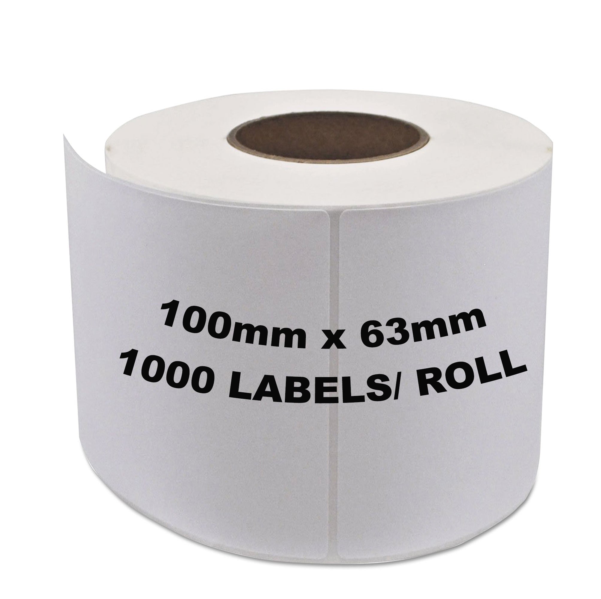 Zebra Thermal Transfer Compatible Labels 100mm X 63mm 1000wax Ribbon Awesome Pack 9454