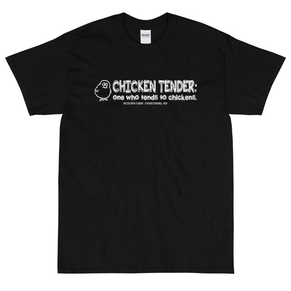 Chicken Tender Shirt - White Imprint – Deer Run Farm