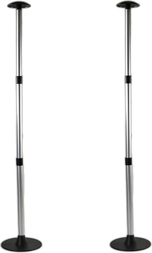 MARINE CITY (MC30160112-2 Aluminum Telescoping Spherical-top Boat Cover 3 Section Support Stand Pole (2Pcs)