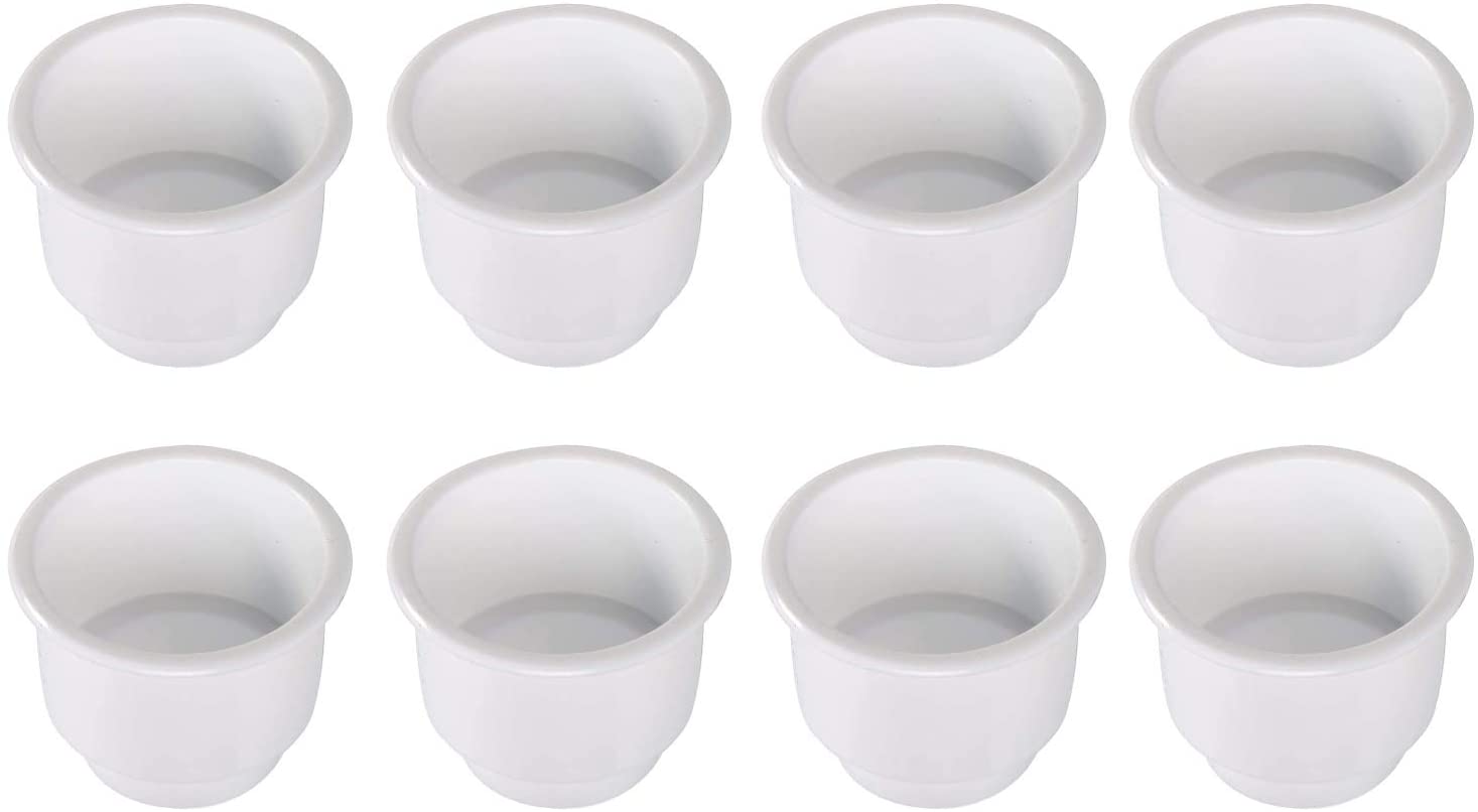 Regular White Plastic Cup Holder