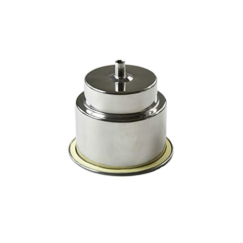 MARINE CITY Flush Recessed 304 Stainless Steel Cup / Drink Holder with 3/8" Drain Tube for Poker Table / RV / Boat