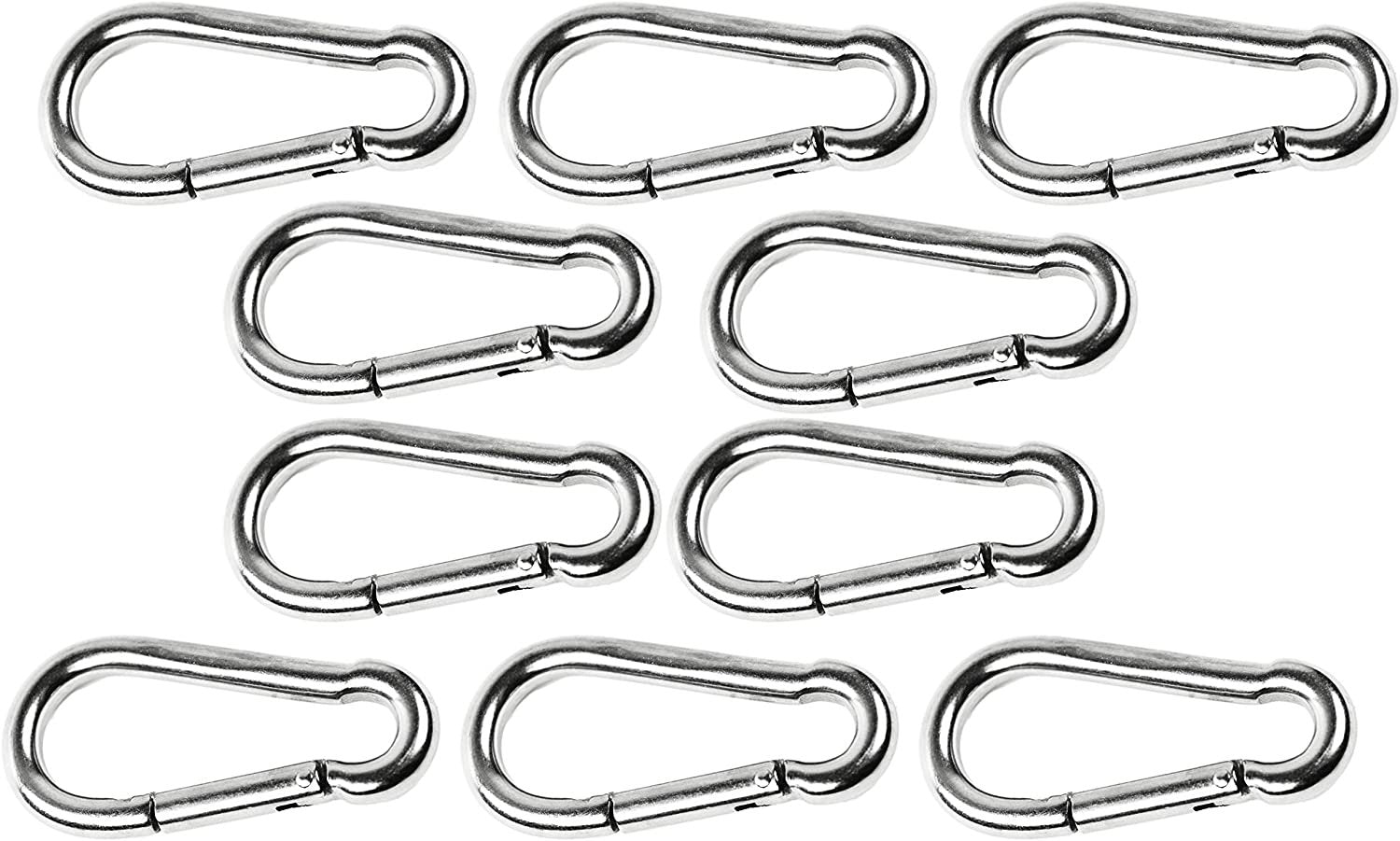 Carabiners/Clip Snap Hook (3-1/8”) for Climbing, Fishing, Hiking – Marine  City Hardware