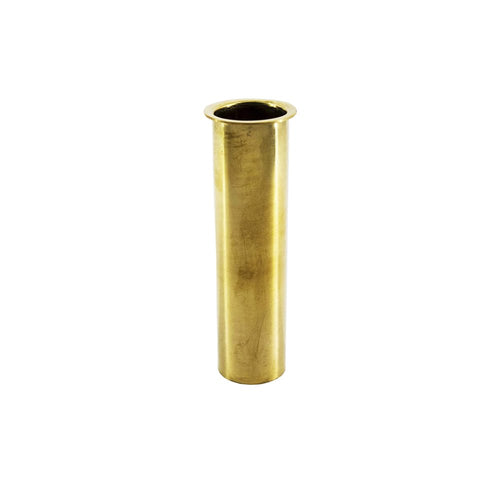 Marine City Brass Drain Tube for Boat (3-1/2” x 1”)