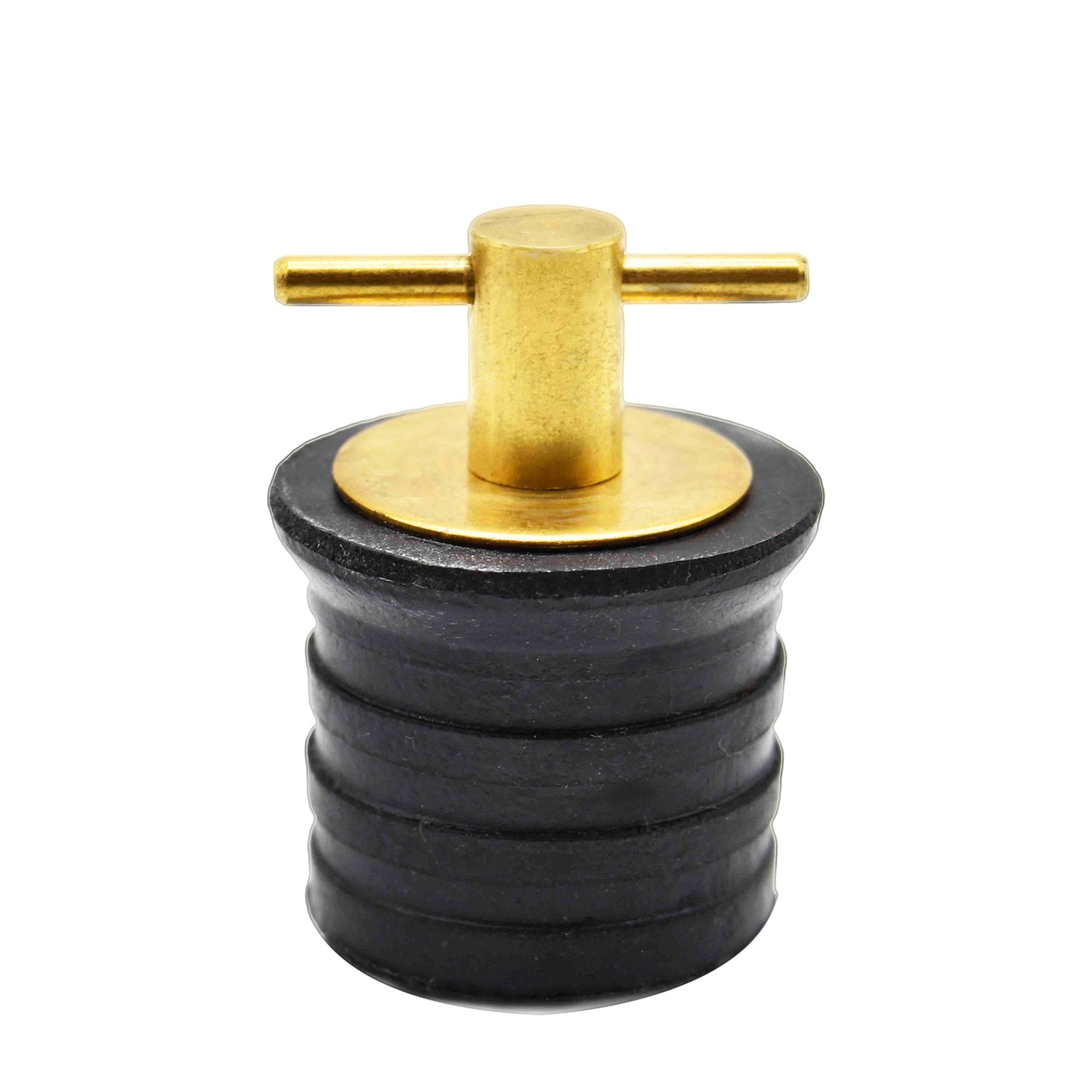  2 Pcs Boat Drain Plug, Solid Brass Boat Plug 1/2 Inch