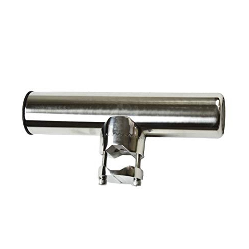 Marine City Stainless Steel Clamp-On Rod Holder Tube Adjustable for 7/8 inch1 inch Tube