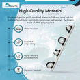 Marine City 4-Rod Reel White Poly Board Aluminum Black Powder Coating – Marine  City Hardware