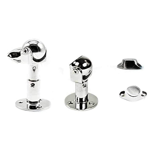 Marine City 316 Stainless-Steel Magnetic Ball Door/Window Stopper Holder Set(L)