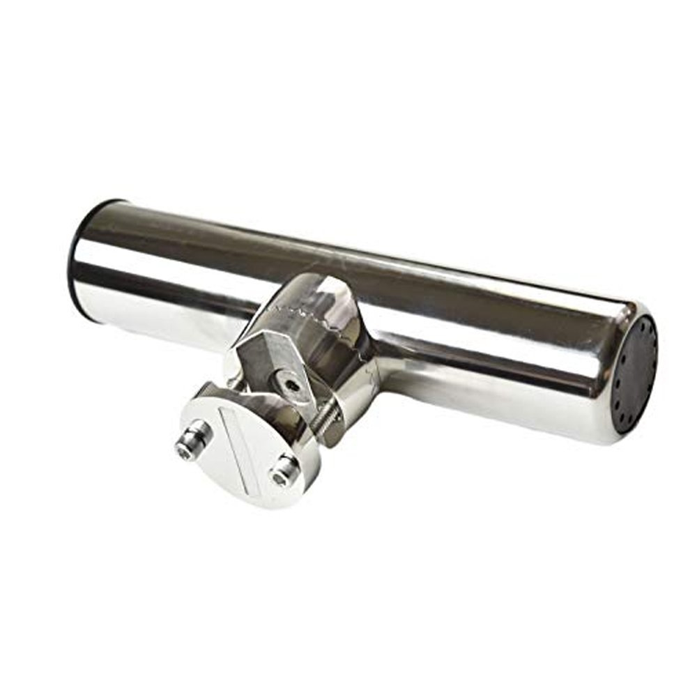 5 TUBE STAINLESS STEEL 316 BOAT FISHING ROD HOLDER (40 mm tube)