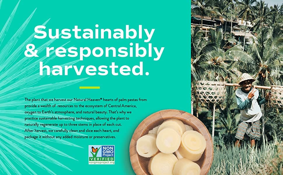 Sustainably & responsibly harvested