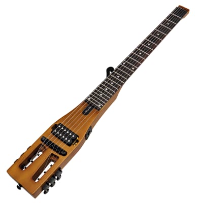 Anygig Travel Guitar Electric AGE SE Brown – Anygigguitar