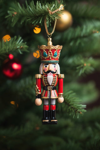 Figure 3: Christmas Tree Adorned with a Nutcracker