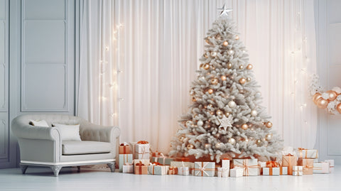 Figure 4: All-white Christmas Décor