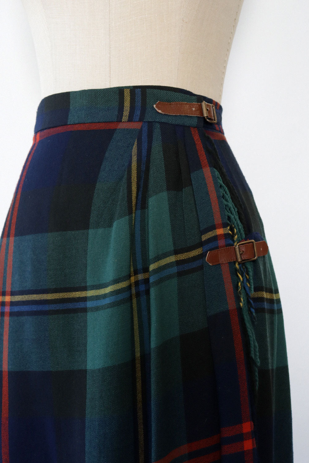 Ralph Lauren Plaid Blanket Skirt S/M – OMNIA