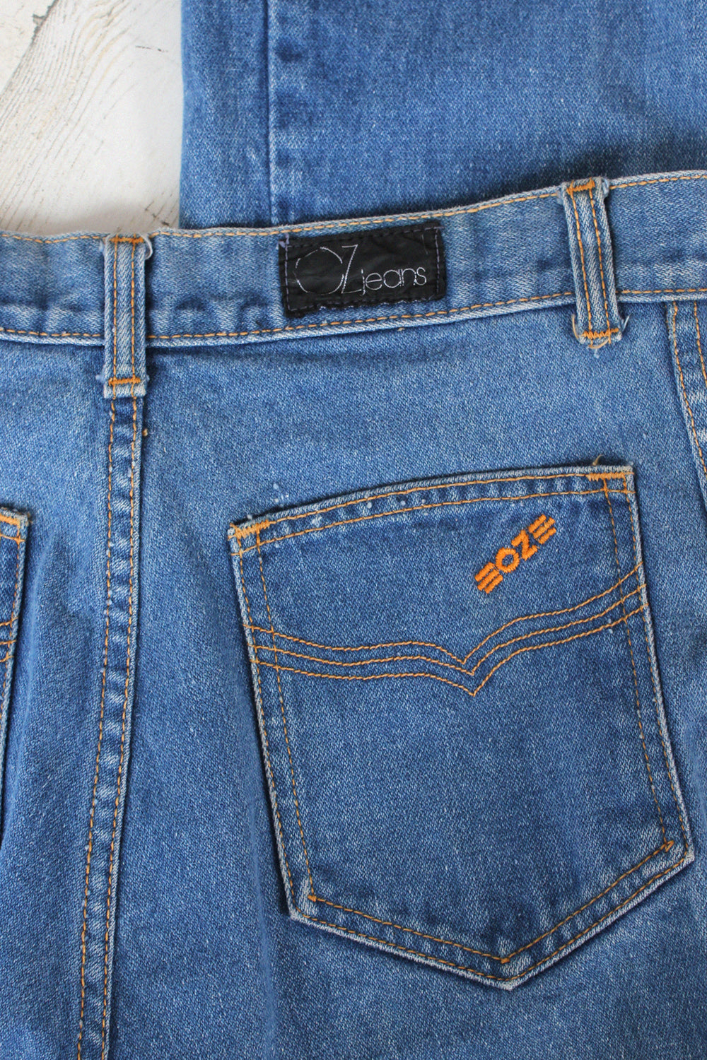 OZ 1970s Flared Denim XS