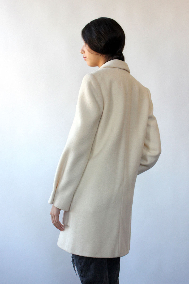 verybrain wool jacket ivory - テーラードジャケット