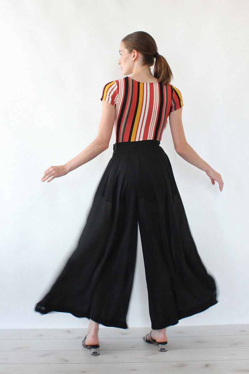 palazzo pants for black tie event