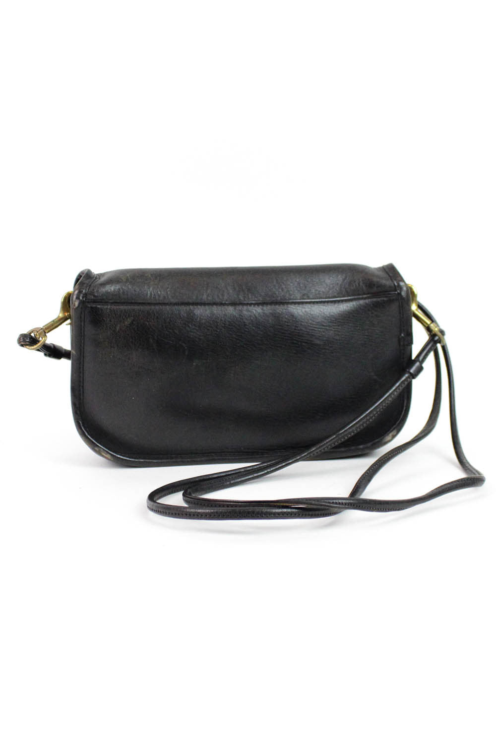 vintage coach black crossbody bag