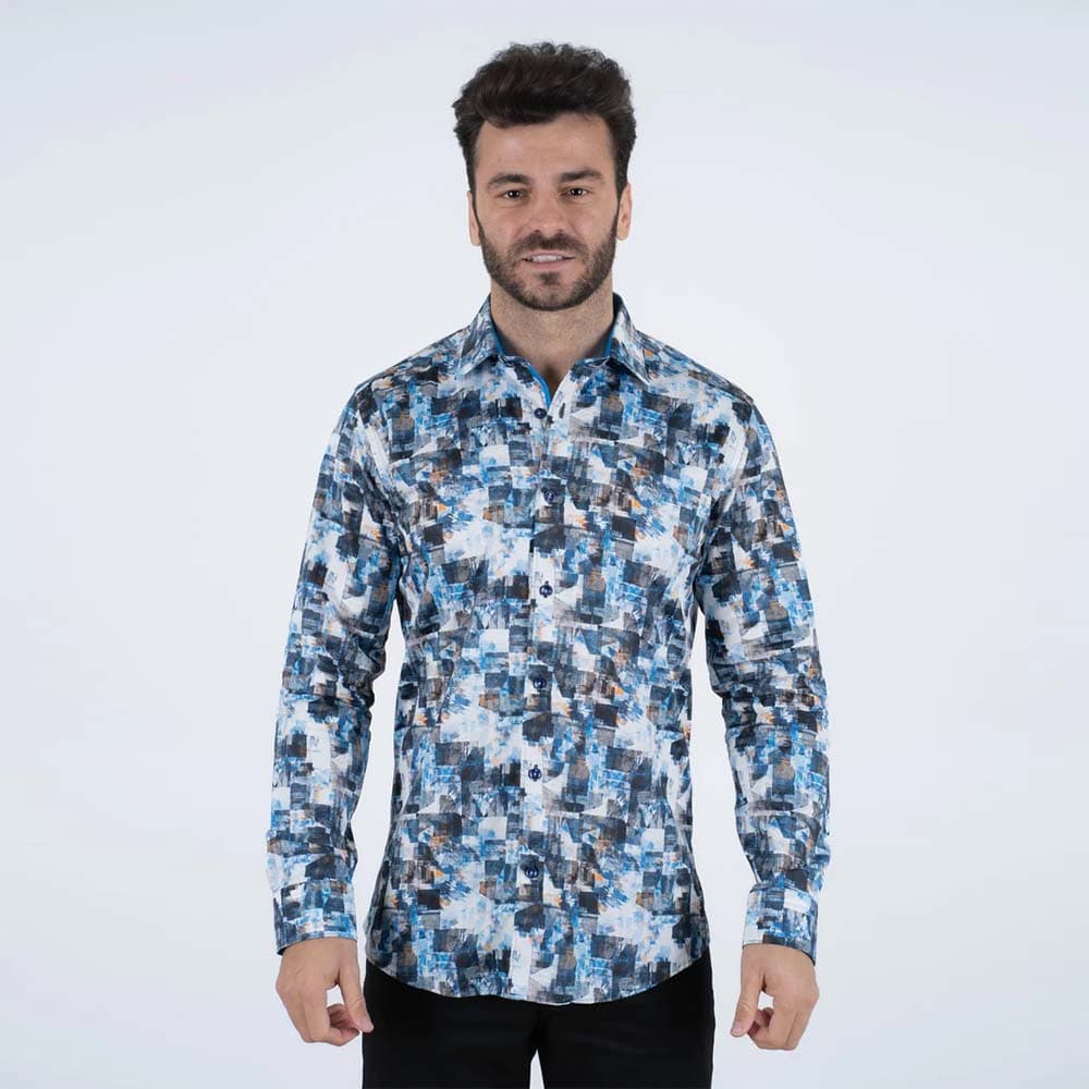 Camisa Platini TKL9106 Gris