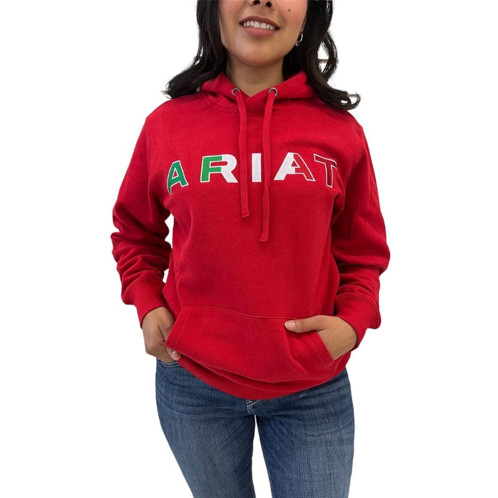 Sudadera Mexico Hood Roja – Charros LLC