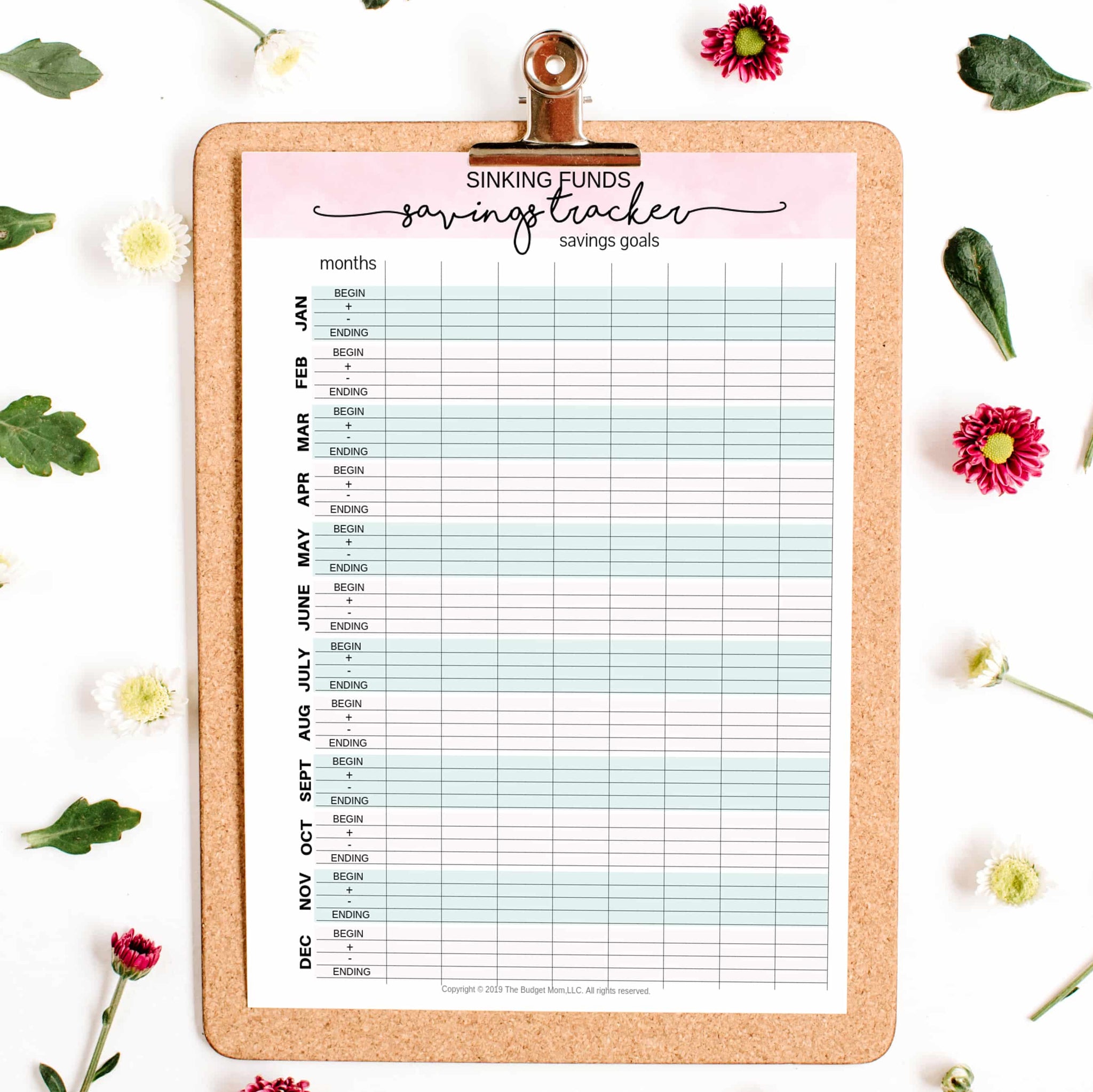 free printables expenses trackers for kids