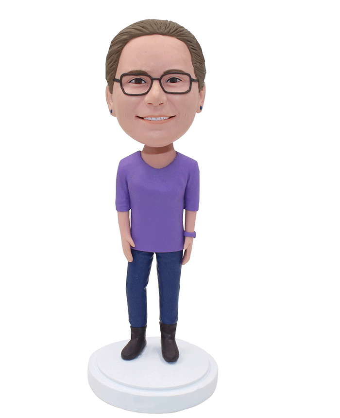 Create Your Own Bobblehead, Custom Female Bobblehead Yourself, Bobbleheads That Look Like You