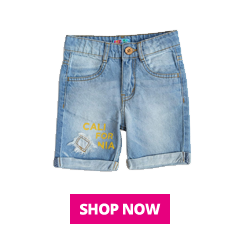 denim boys shorts