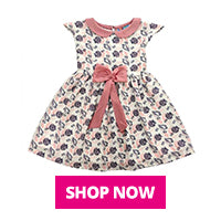 buy pink frock for girl online