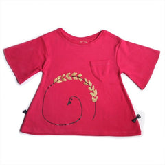 pink color top for baby girl