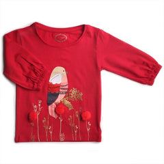 red tshirt for baby girl