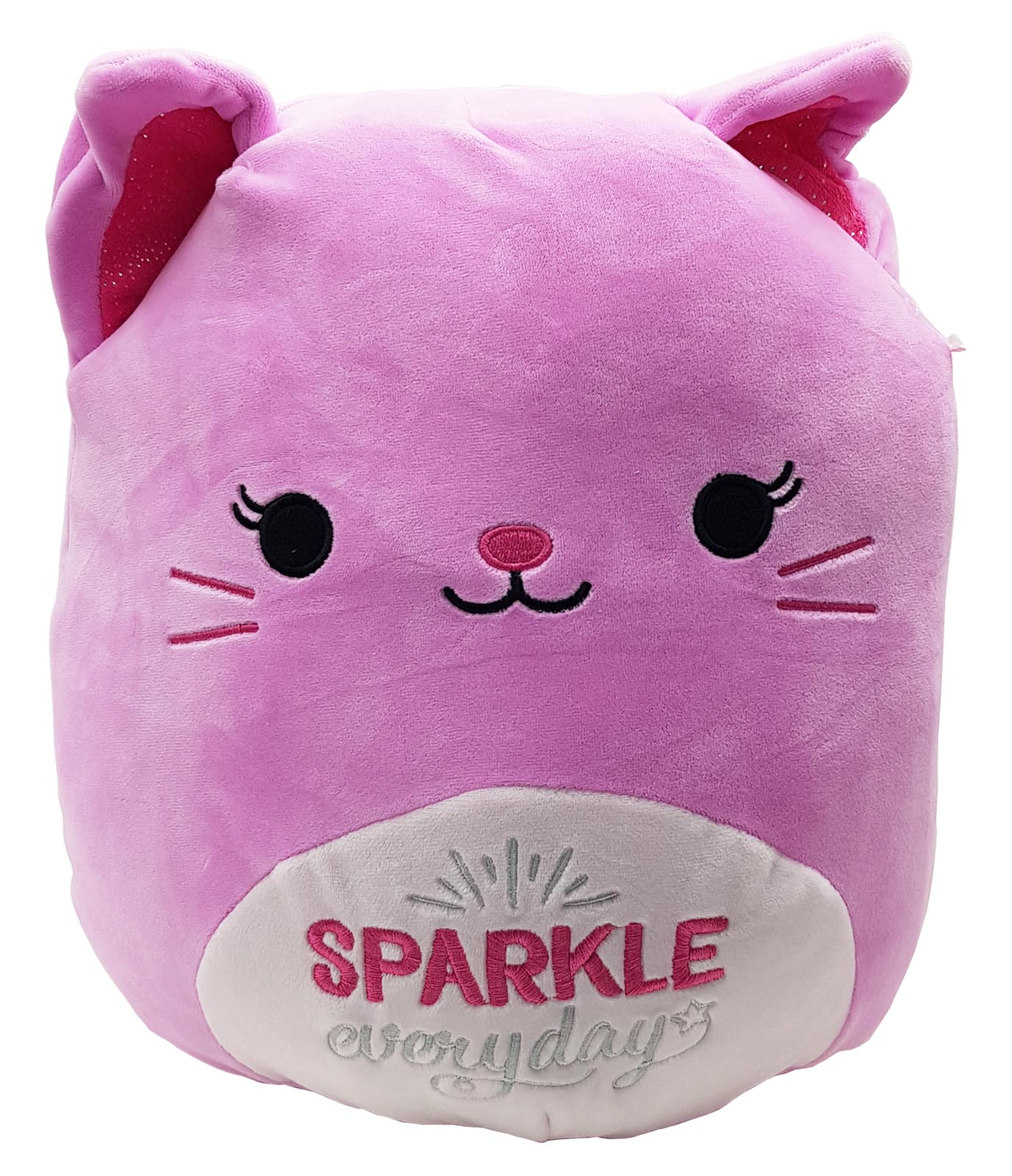 purple and pink cat squishmallow